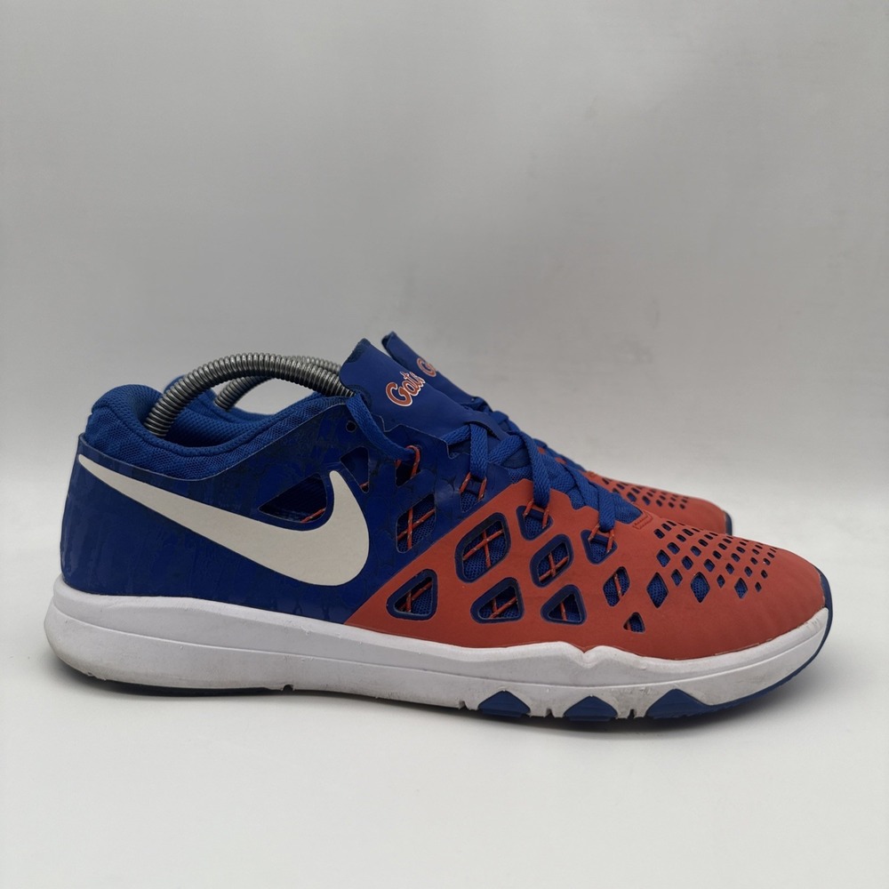 Nike Florida Gators Train Speed 4 Blue Orange Mens Size 9.5 844102-810 Sneakers